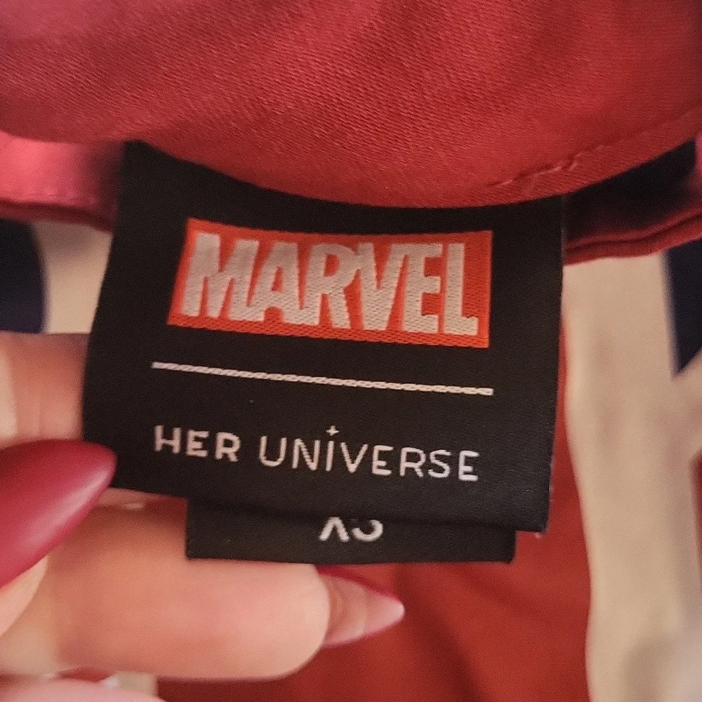 Her Universe Marvel Captain Carter Halter Dress - Picture 13 of 15